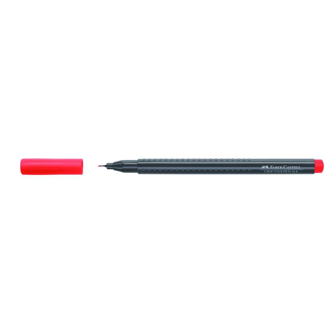 Finepen Kalem 0.4mm Kırmızı Faber Castell Grip
