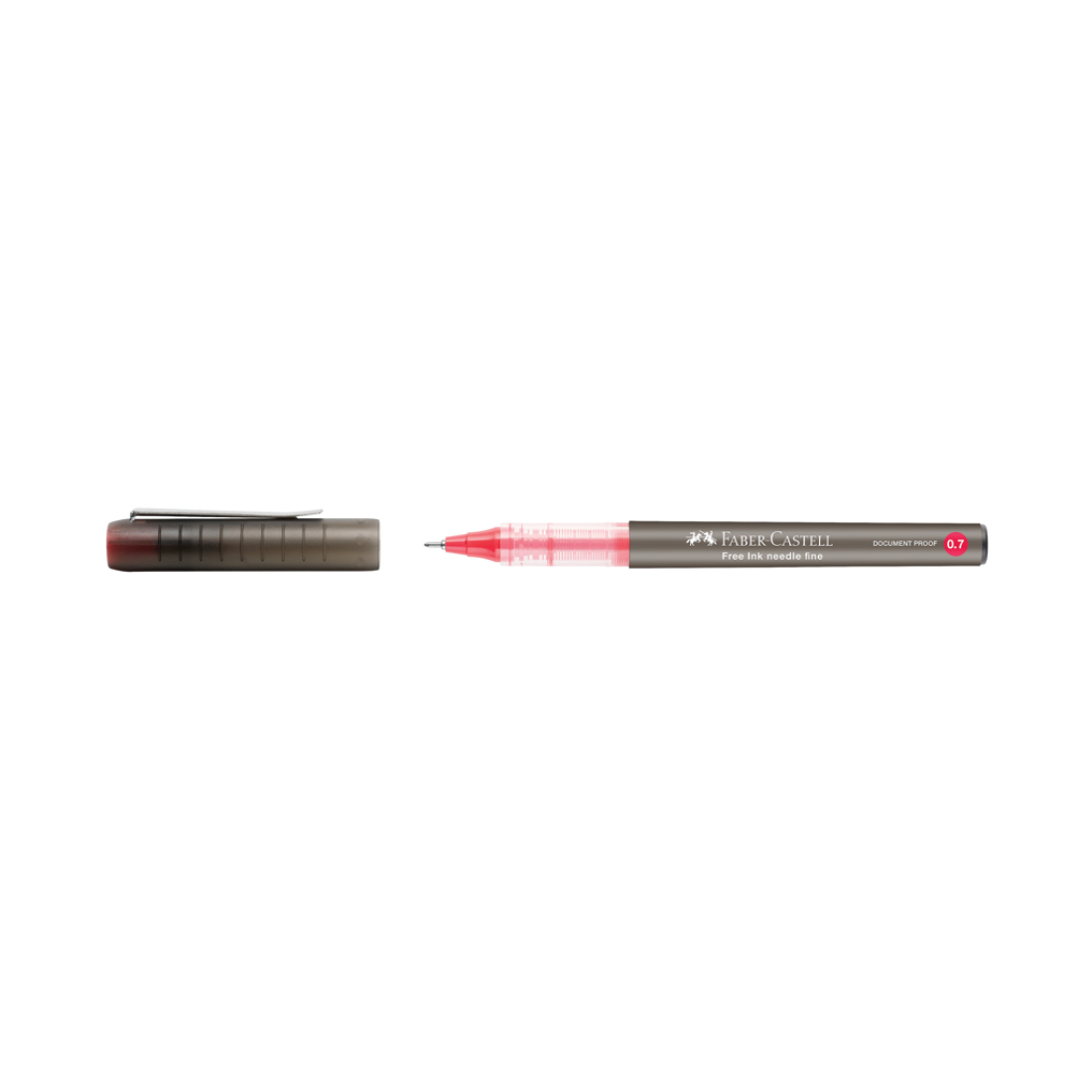 05 MM Pilot Kalem Free Needle Micro Kırmızı Faber