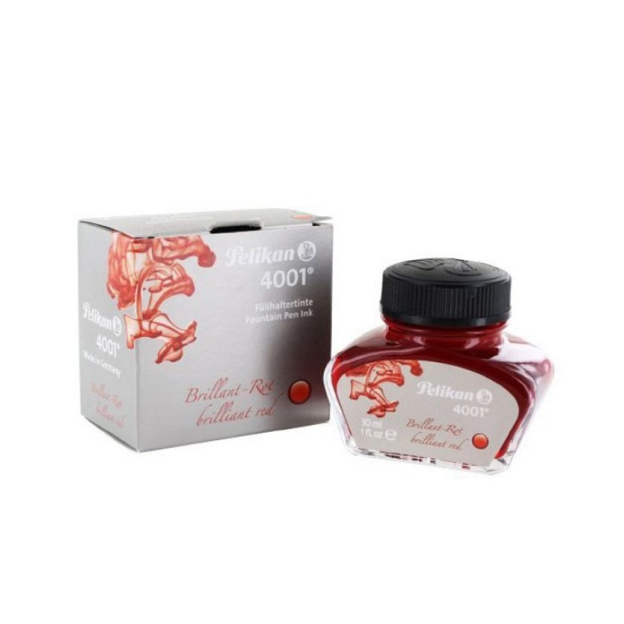 Dolma Kalem Mürekkebi Kırmızı Pelikan