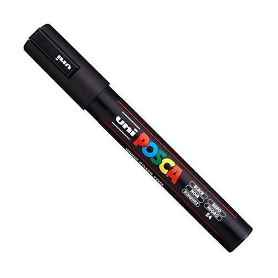 Posca Marker Siyah Unibal Pc 5M