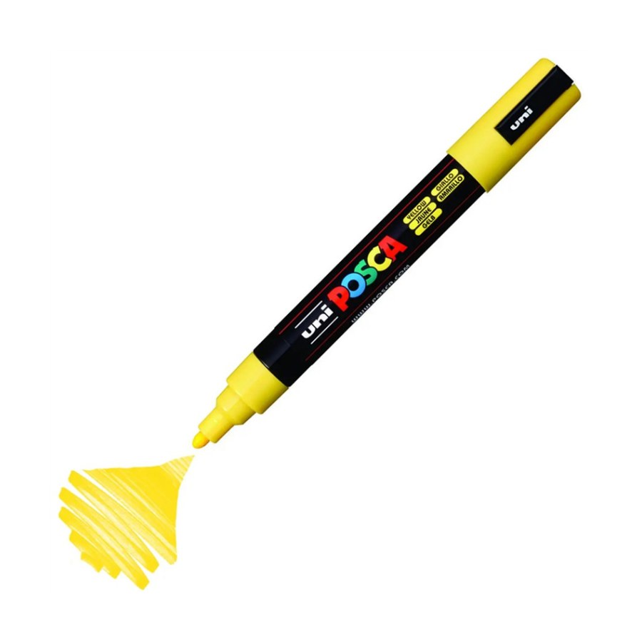 Posca Marker Sarı Unibal Pc 5M