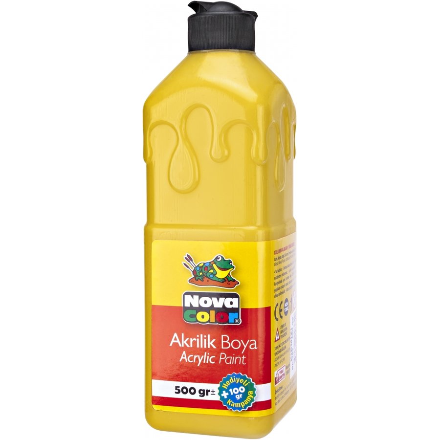 Akrilik Boya 500 Ml.sarı Nova Color