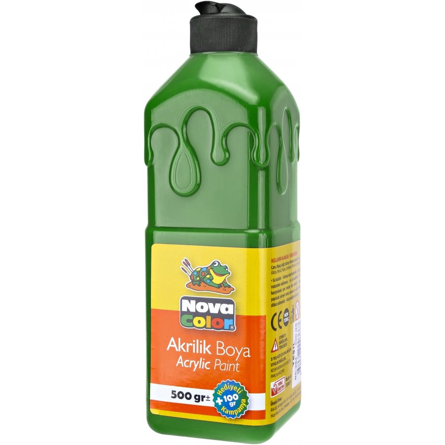 Akrilik Boya 500 Ml.yeşil Nova Color