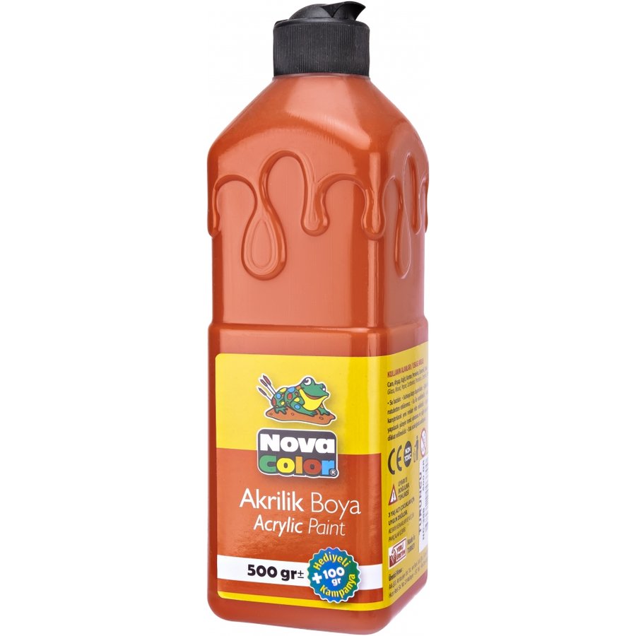 Akrilik Boya 500 Ml.turuncu Nova Color