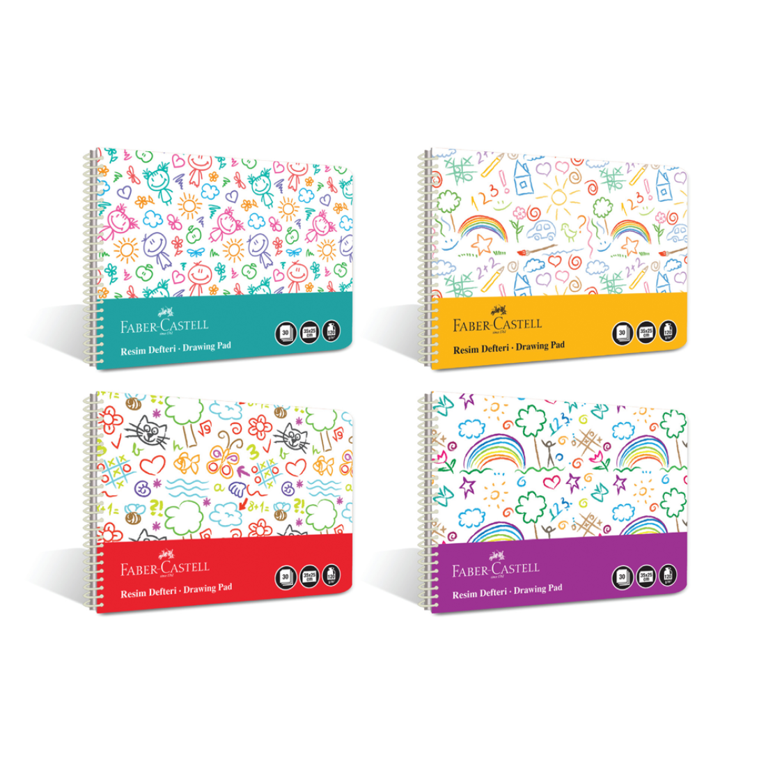 Resim Defteri PP Kp 35*50 30 YP Faber Castell