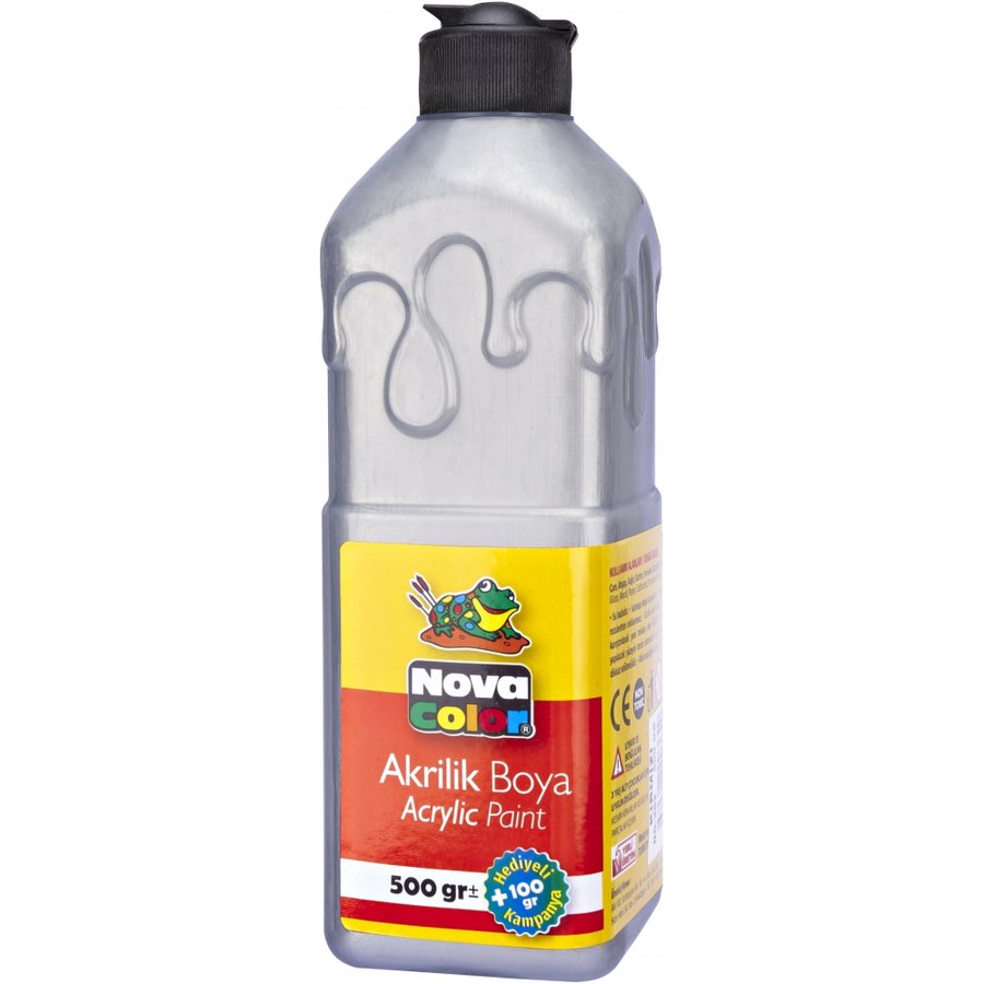 Akrilik Boya 500 Ml Gumus Nova Color
