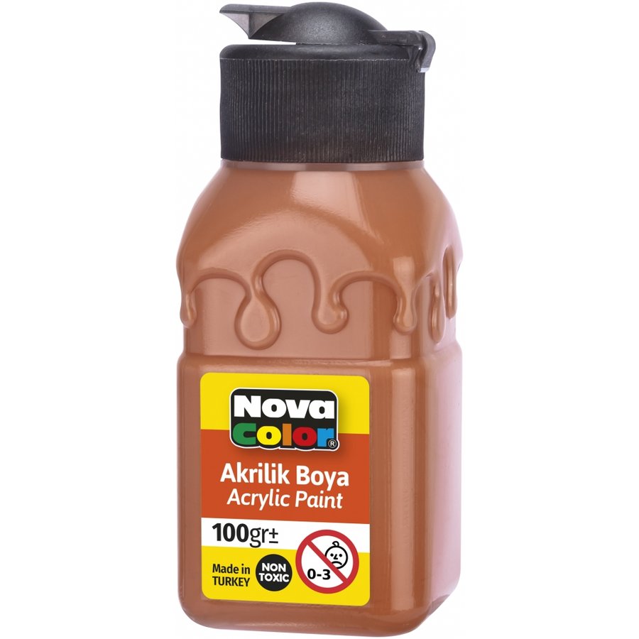 Akrilik Boya 100gr Terrakota Nova Color Nc 2028