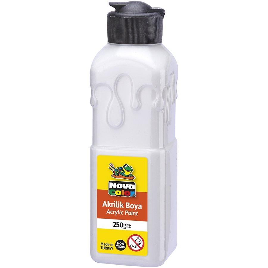 Akrilik Boya 250 Ml Beyaz Nova Color