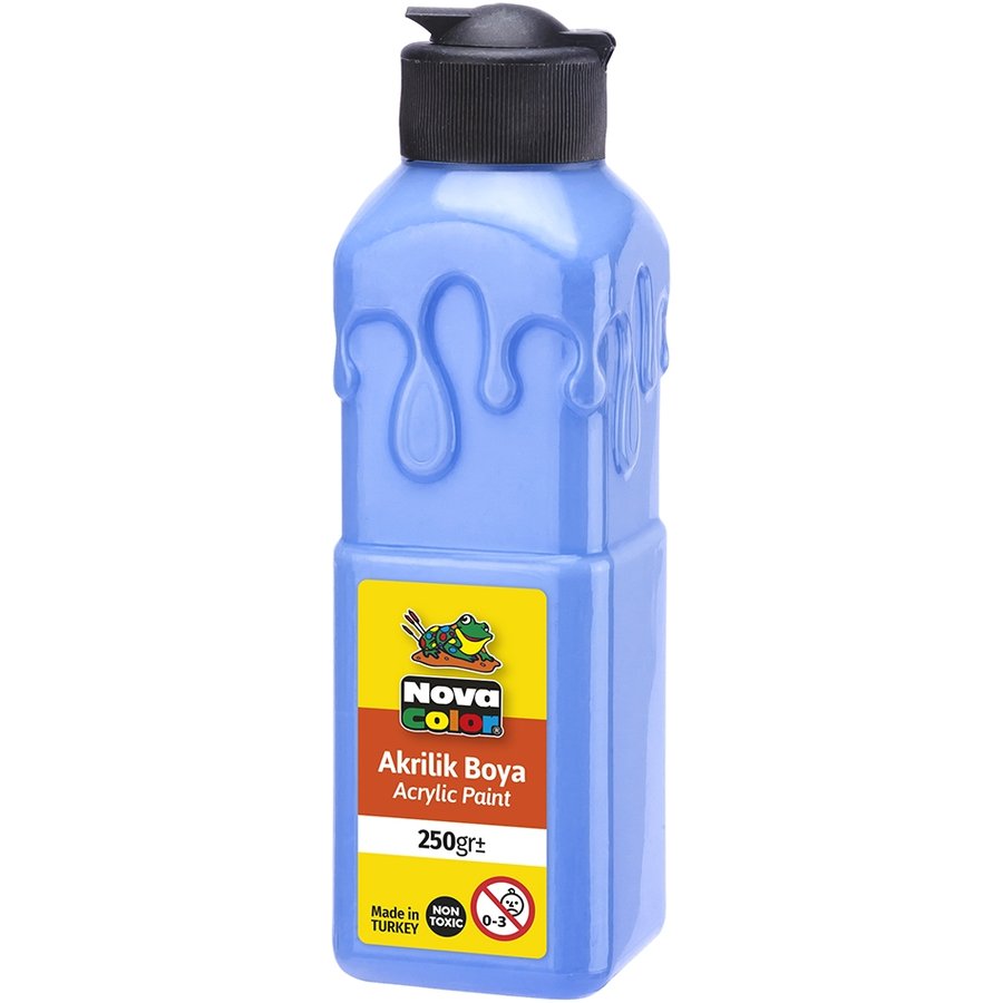 Akrilik Boya 250 Ml Acık Mavi Nova Color