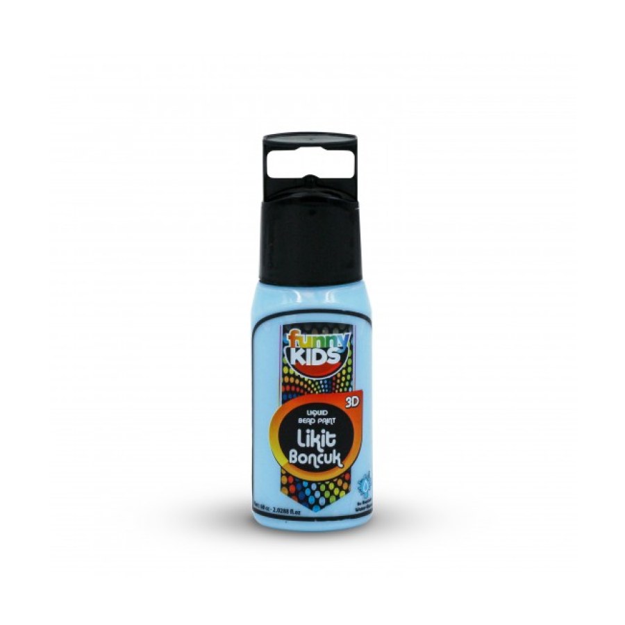 Boncuk Boyası Likit 60 Cc Bebek Mavi Funny Kids