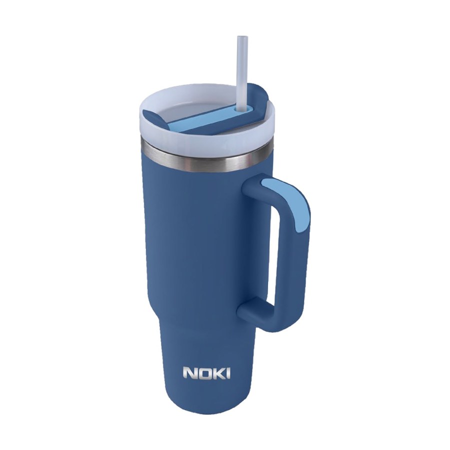 Pipetli Çelik Termos Bardak T-0137 Noki Tumbler