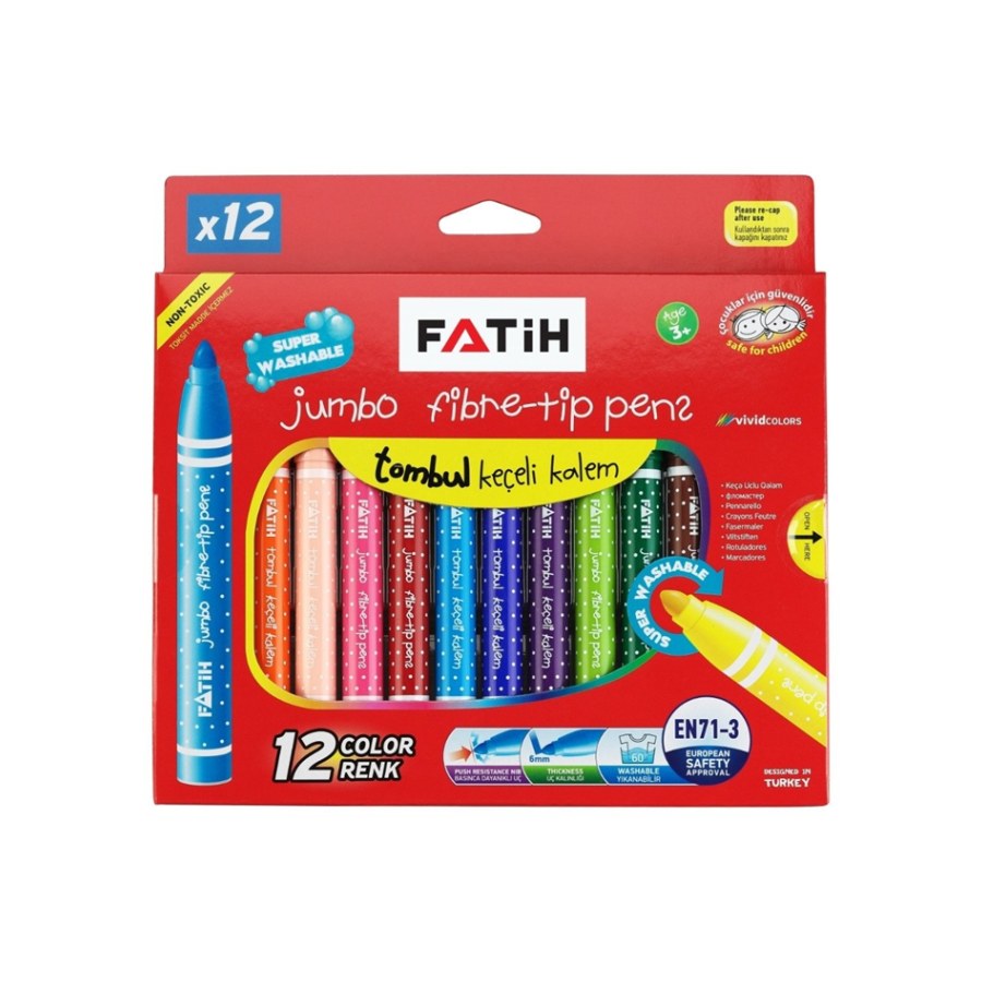 Yıkanabilir Jumbo Keçeli Fatih