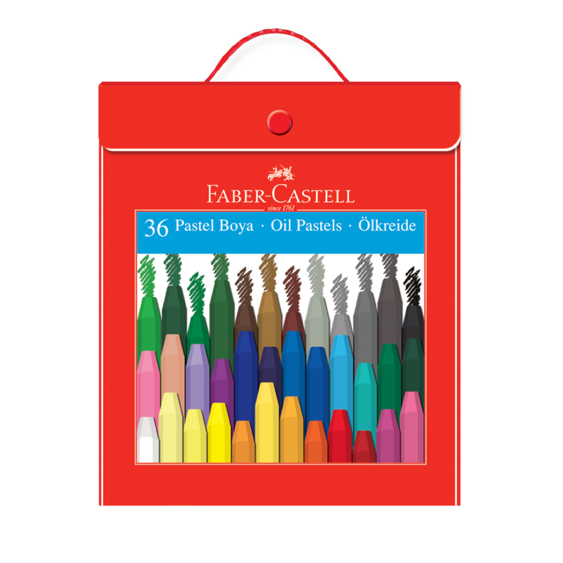 Pastel Boya 36 Renk Çantalı Faber