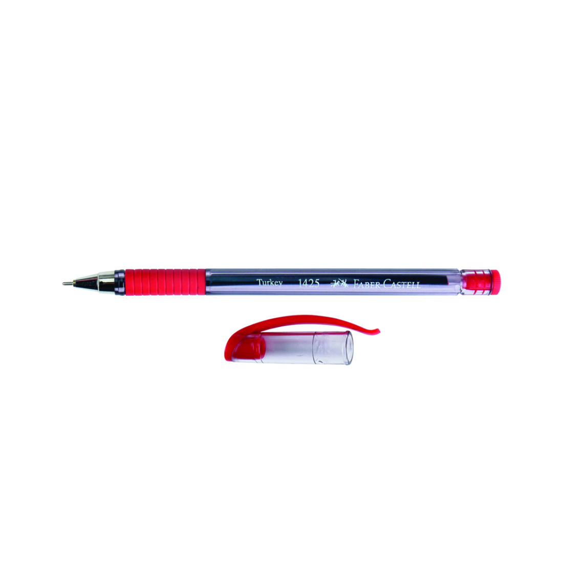 Tükenmez Kalem 07 MM Kırmızı Iğne Uçlu 1425 Faber