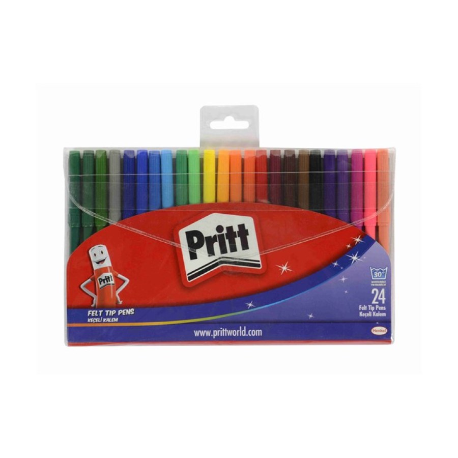 Keçeli Kalem 24 Renk Pritt