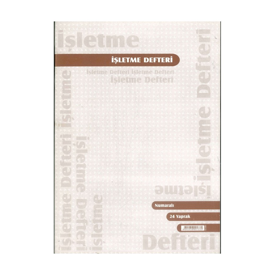 Işletme Defteri 24 YP