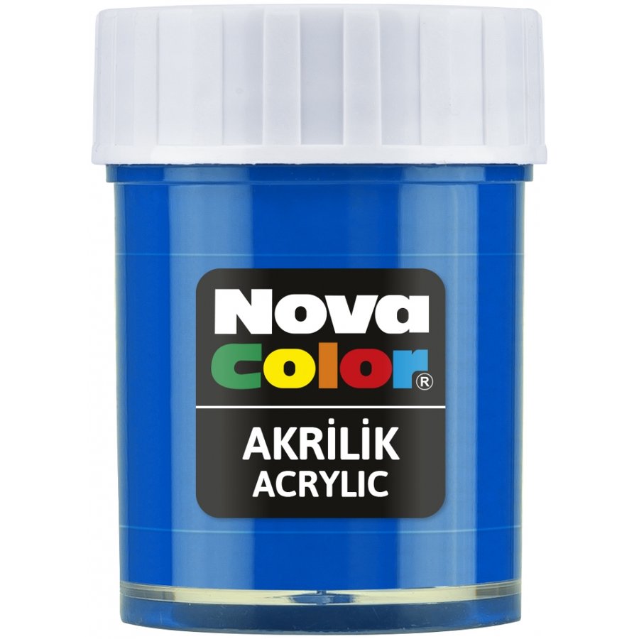 Akrilik Boya 30 Ml Mavi Nova Color
