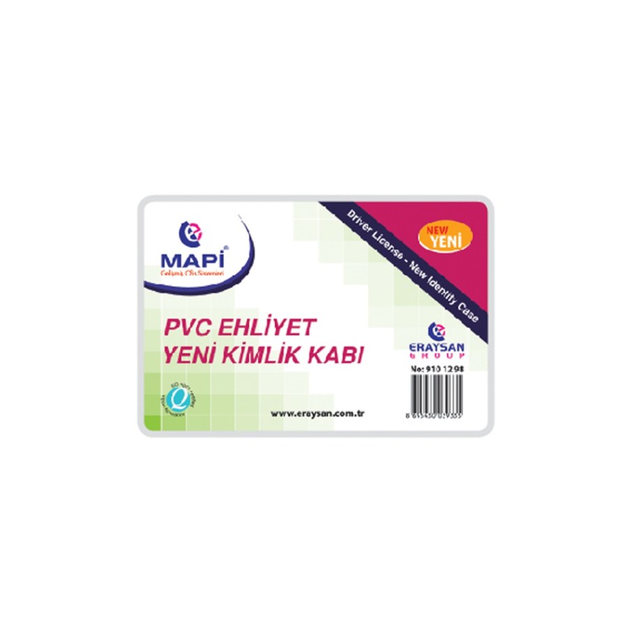 Ehliyet Yeni Kimlik Kabı PVC