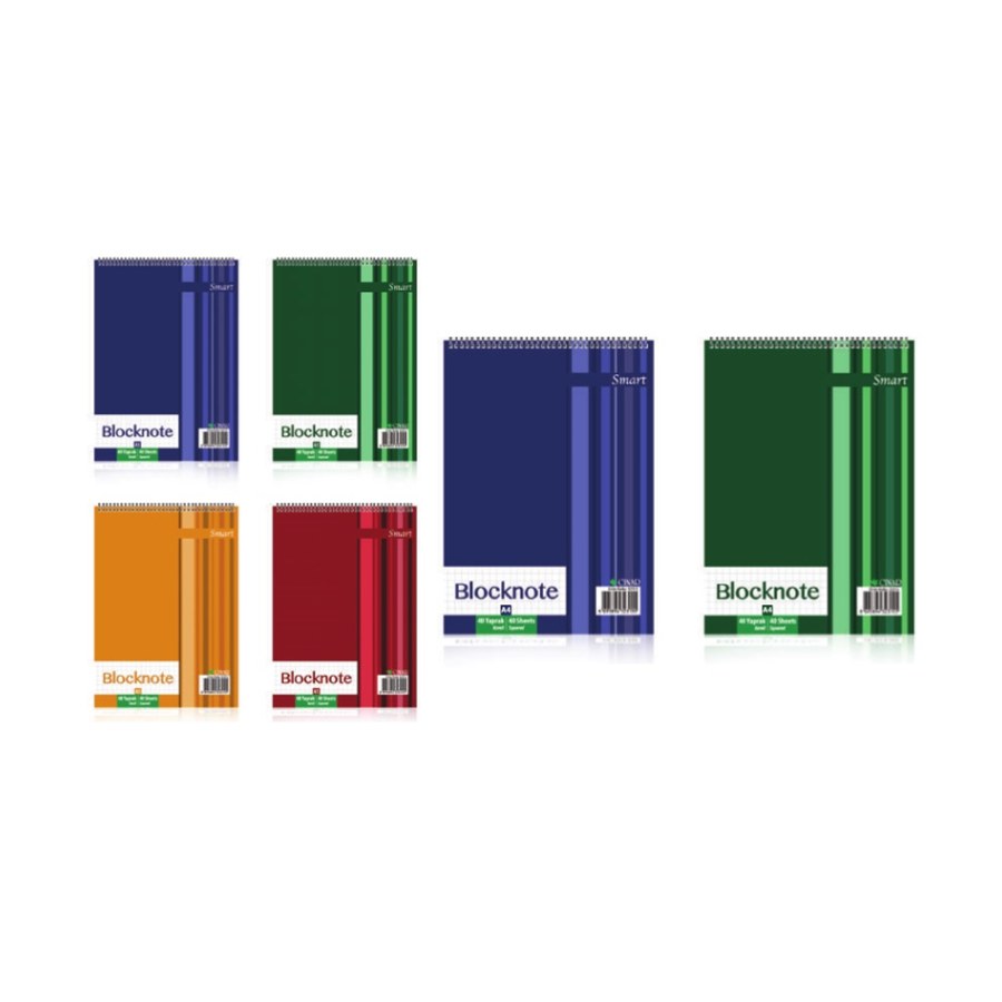 Bloknot A4 Defter 40 YP Kareli Kk Çınar