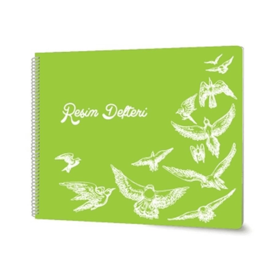 Resim Defteri 33*48 Cm 25yp.spr.pp Kap.cnr 33007