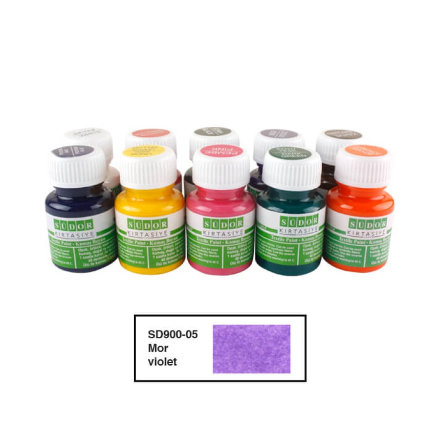 Kumaş Boyası Mor 25 Ml Südor