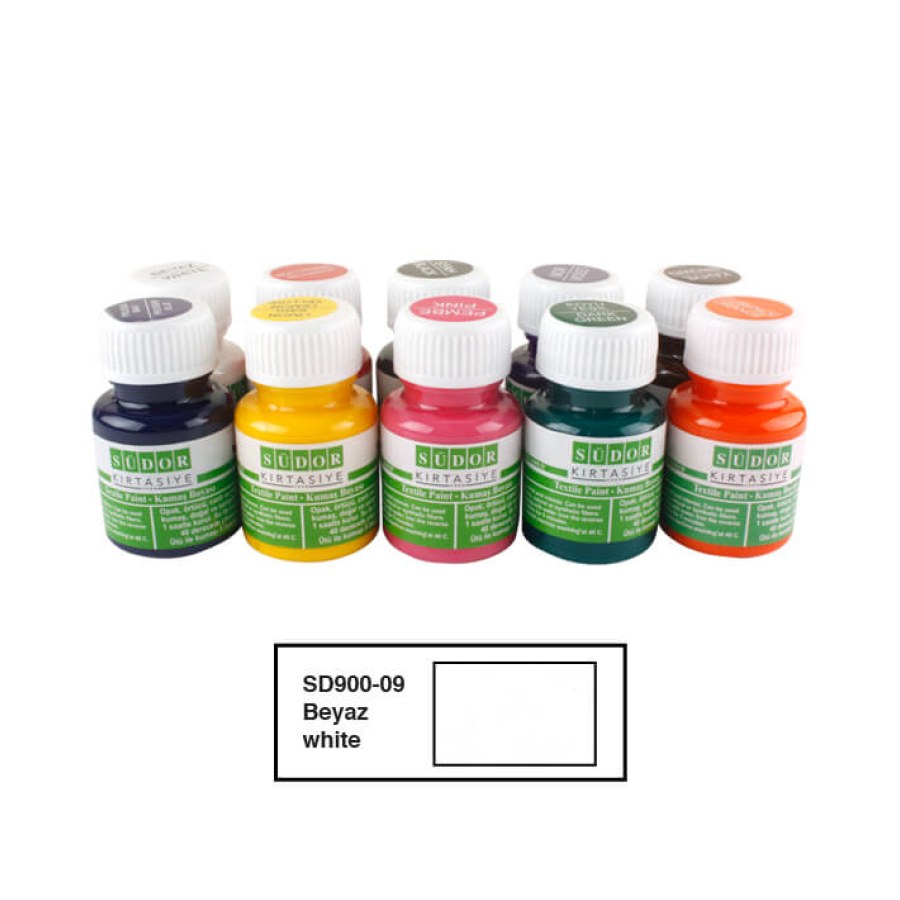 Kumaş Boyası Beyaz 25 Ml Südor