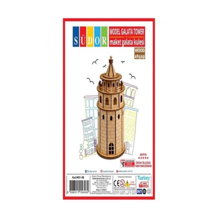 Ahşap Maket Galata Kulesi Südor