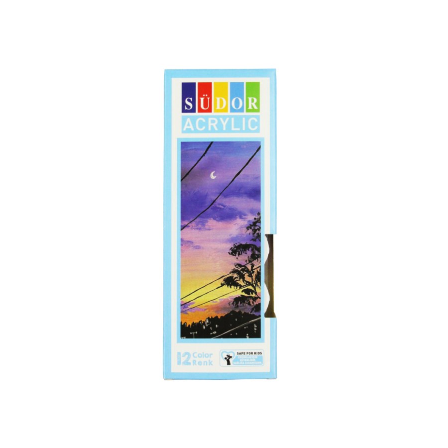 Akrilik Boya 12 Renk 15 Ml Südor