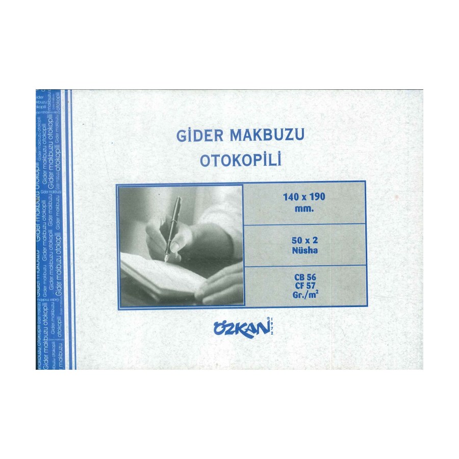 Gider Makbuzu Otokopili 140x19mm Özkan