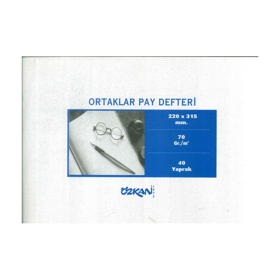 Ortaklar Pay Defteri Özkan