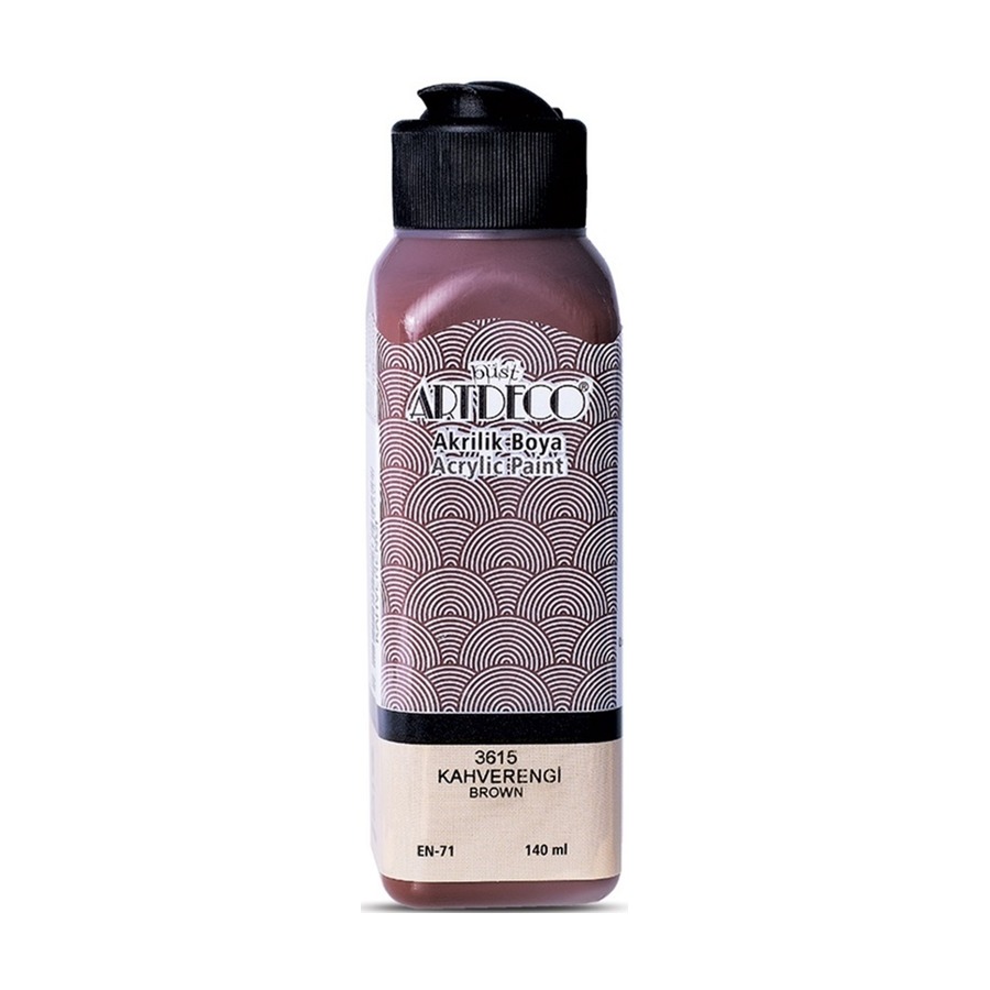 Akrilik Boya 140 Ml Kahverengi Artdeco