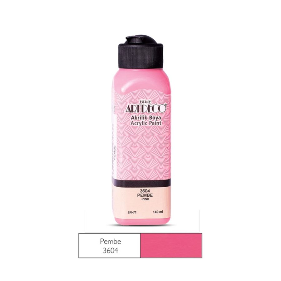Akrilik Boya 140 Ml Pembe Artdeco