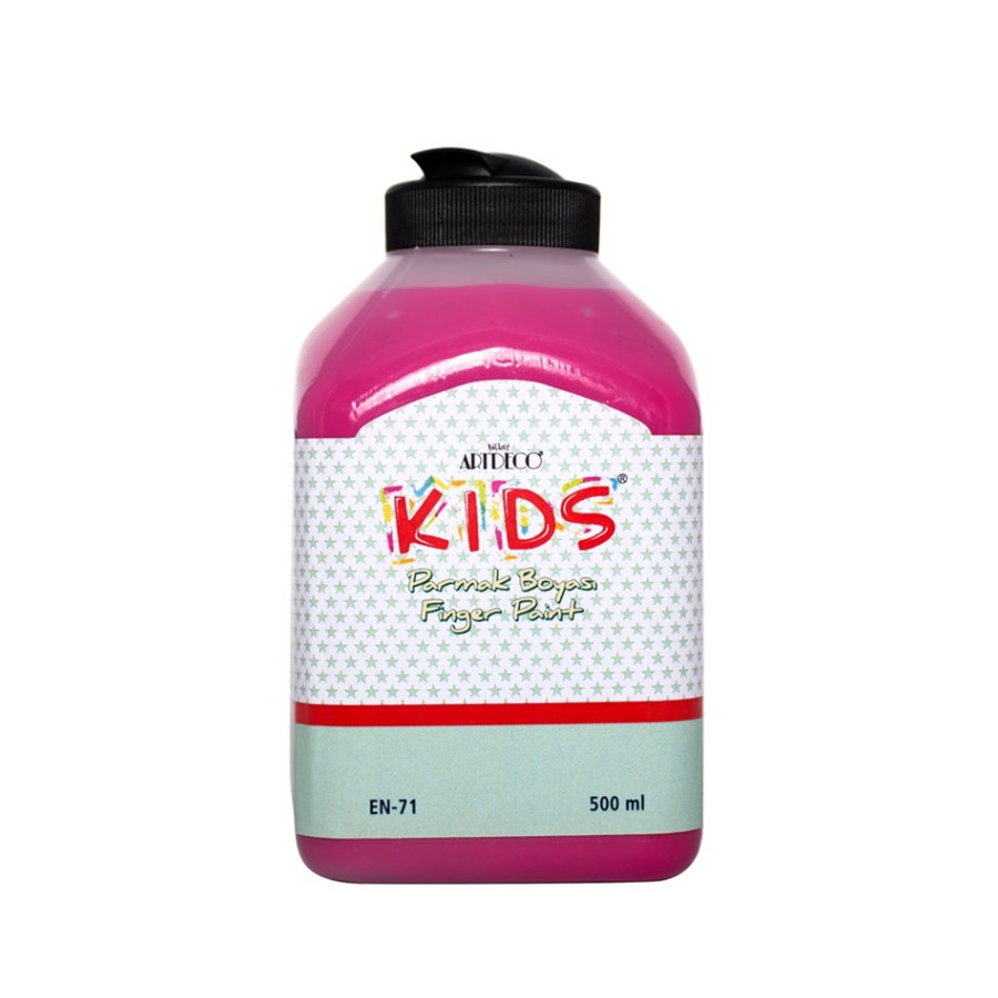 Parmak Boyası 500 Ml Pembe Art Deco Kids