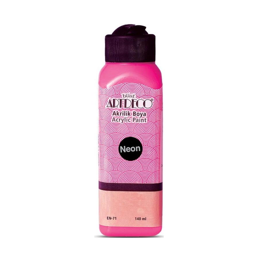 Akrilik Boya 140 Ml Neon Pembe Artdeco
