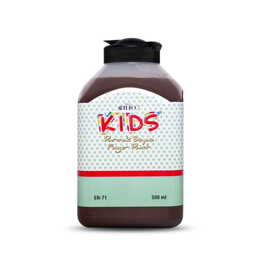 Parmak Boyası 500 Ml Kahverengi Art Deco Kids