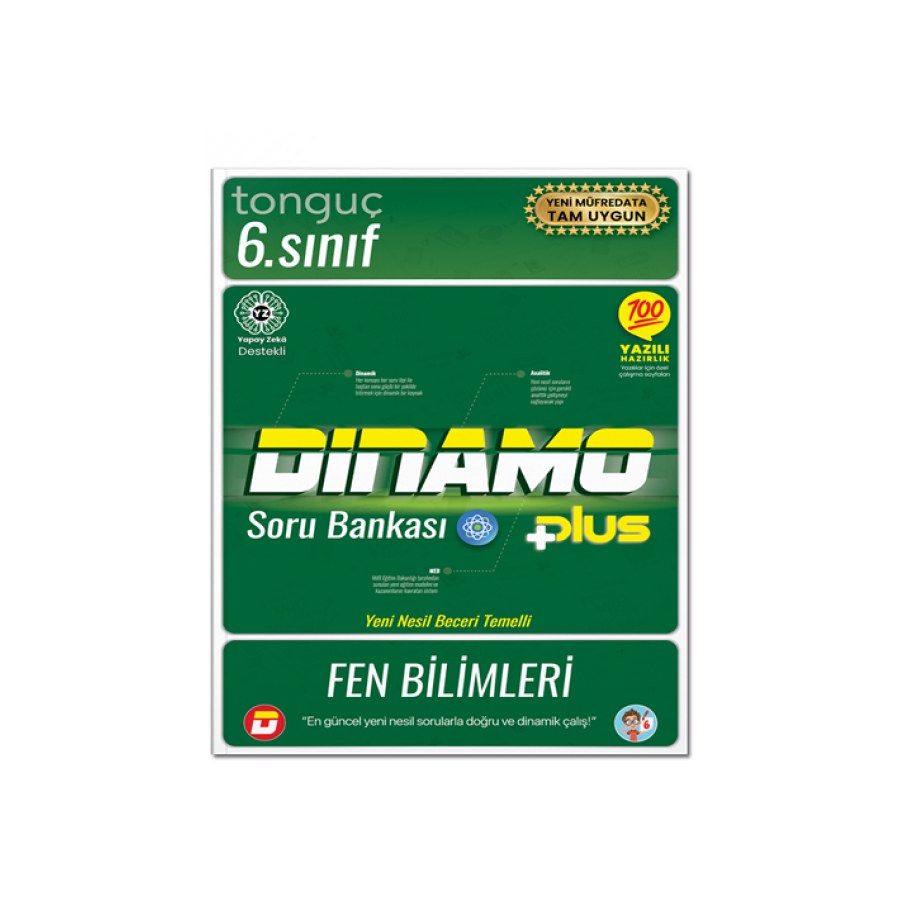 6. Sınıf Dinamo Fen Bilimleri Soru Bankası Tonguç