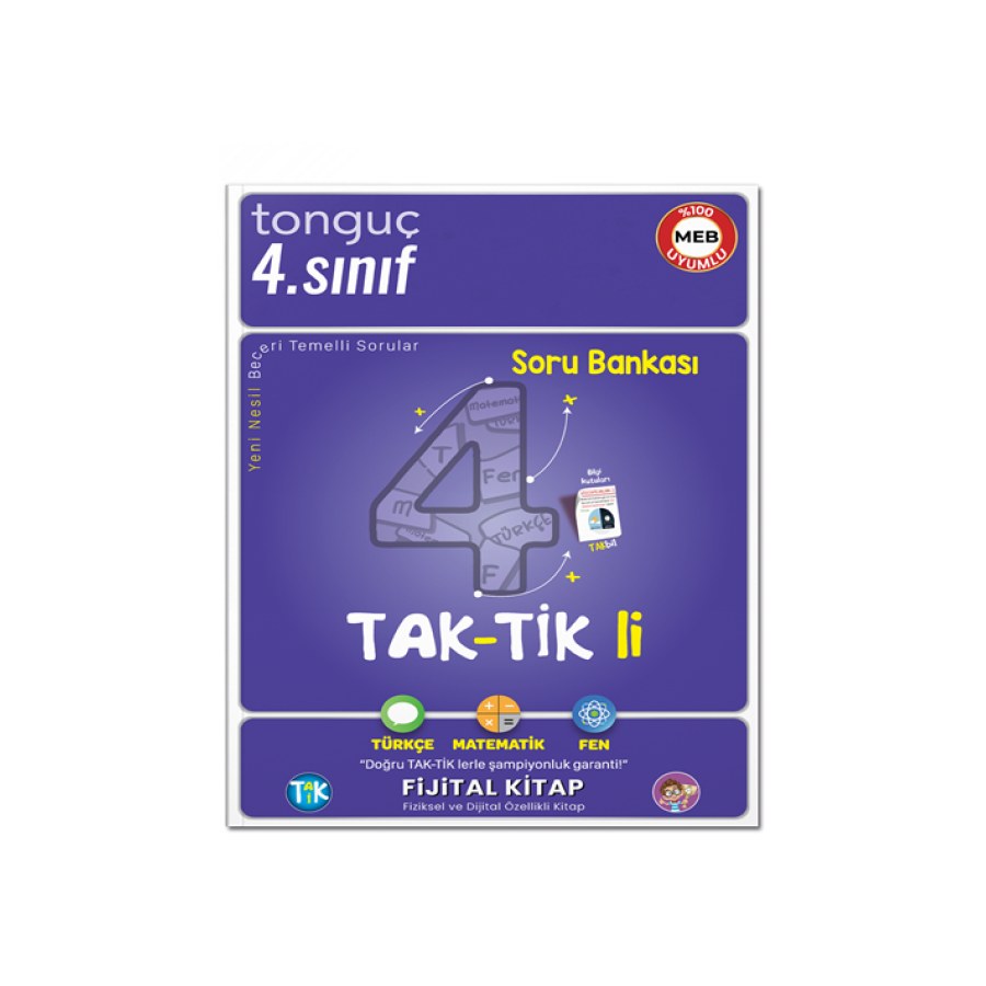4. Sınıf Taktikli Soru Bankası Tonguç