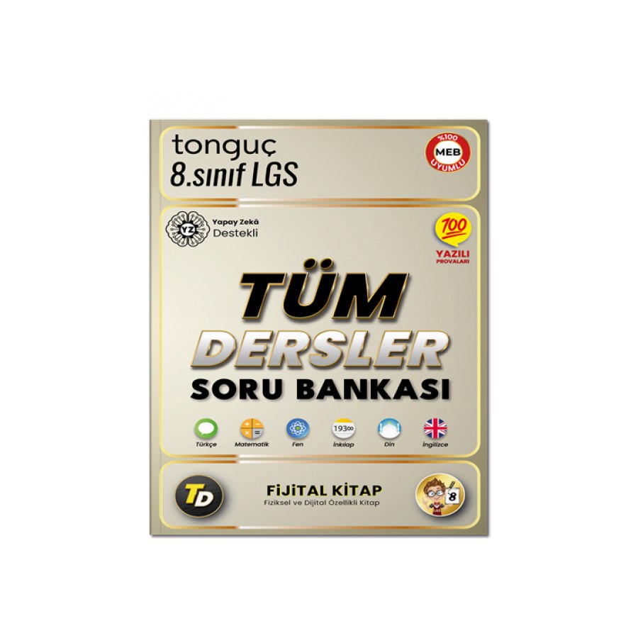 8. Sınıf Tüm Dersler Soru Bankası Tonguç