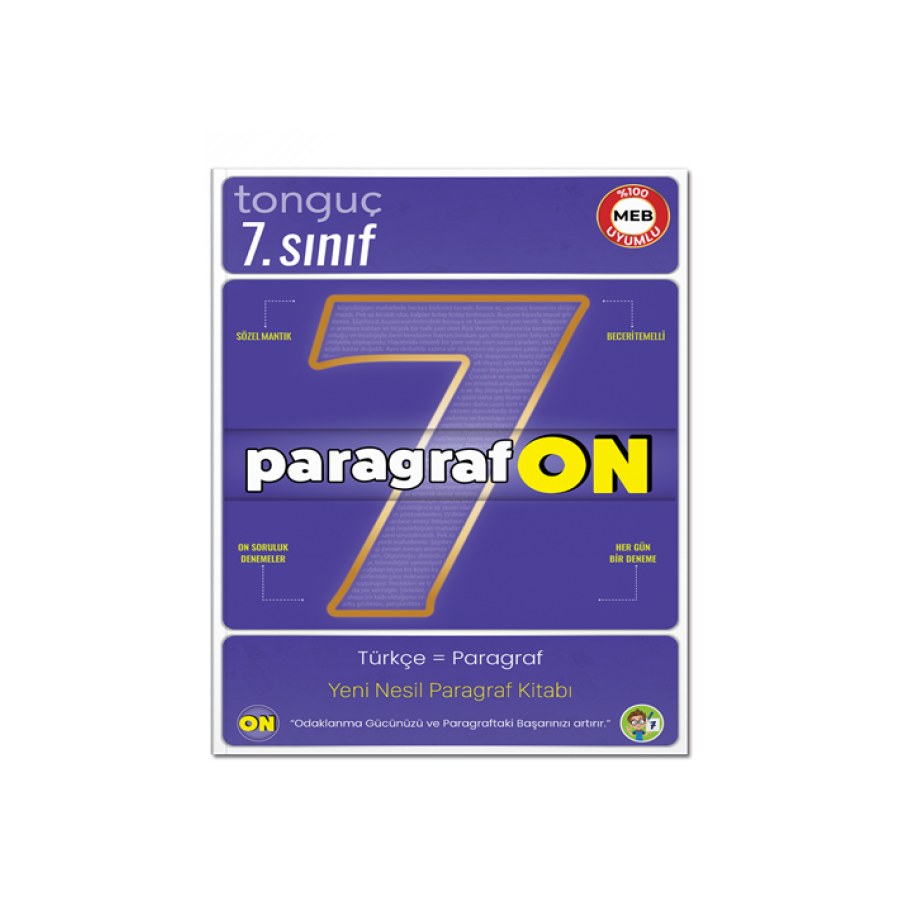 7. Sınıf Paragrafon Soru Bankası Tonguç