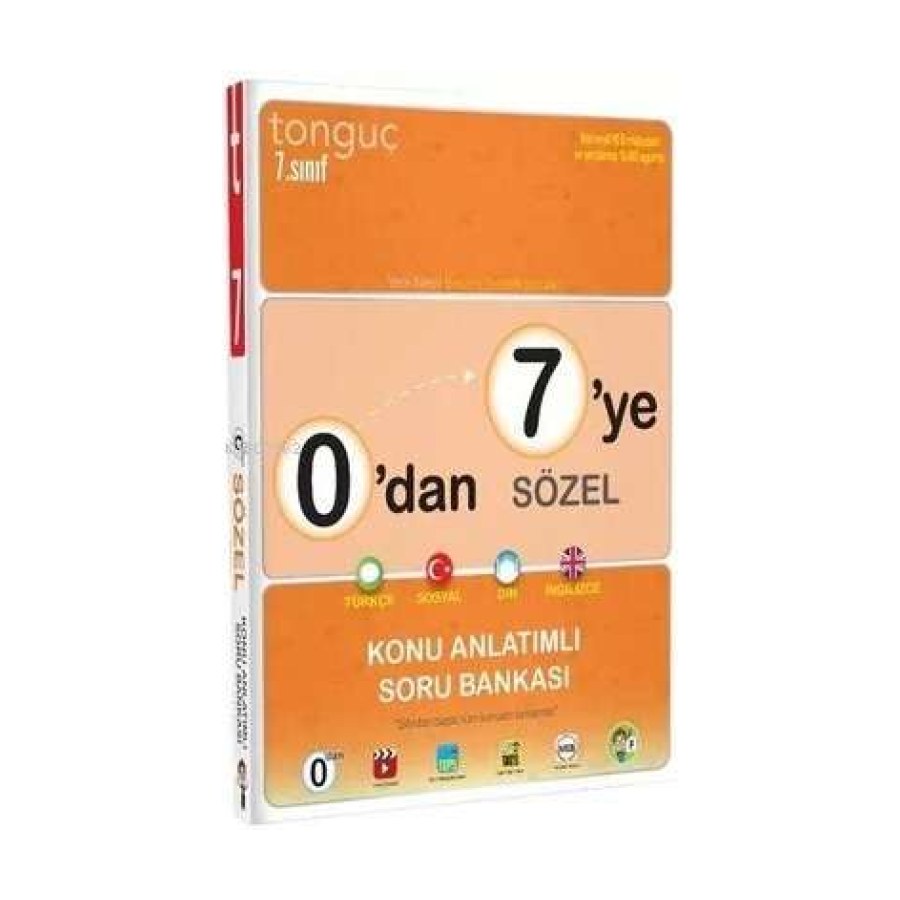 0 Dan 7 Ye Sözel Konu Anlatımlı Soru Bank